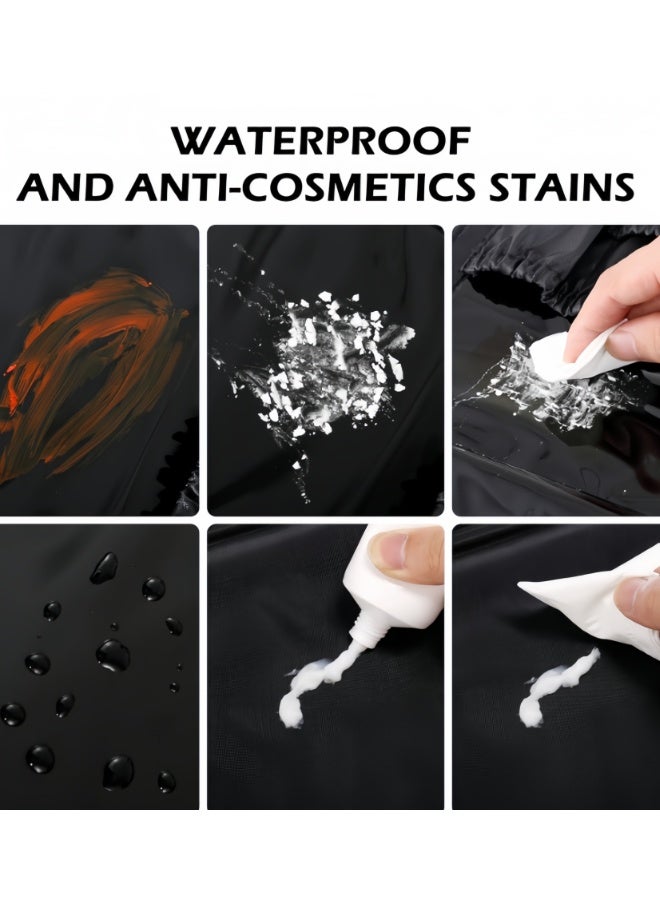 حقيبة مكياج للسفر، حقيبة مكياج محمولة للنساء، حقيبة تنظيم أدوات التجميل الاحترافية، حقيبة تخزين للفنانين مع فواصل قابلة للتعديل، فرش، أدوات تجميل، مجوهرات، إكسسوارات رقمية - Image 4